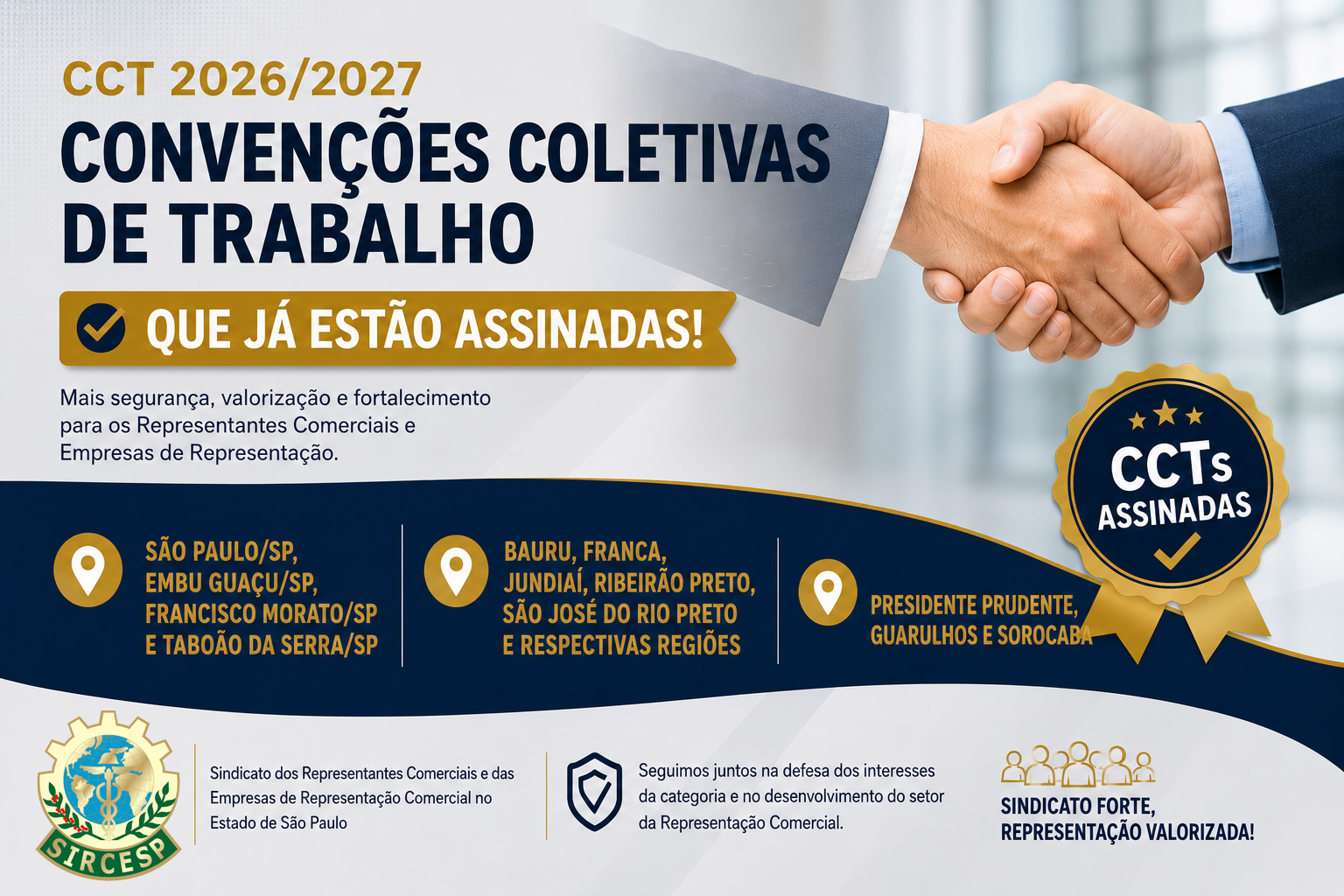 CCT 2026/2027: Convenções Coletivas já estão disponíveis para diversas regiões